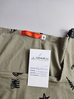 Футболка Promoda с оригинальным принтом 46 размер