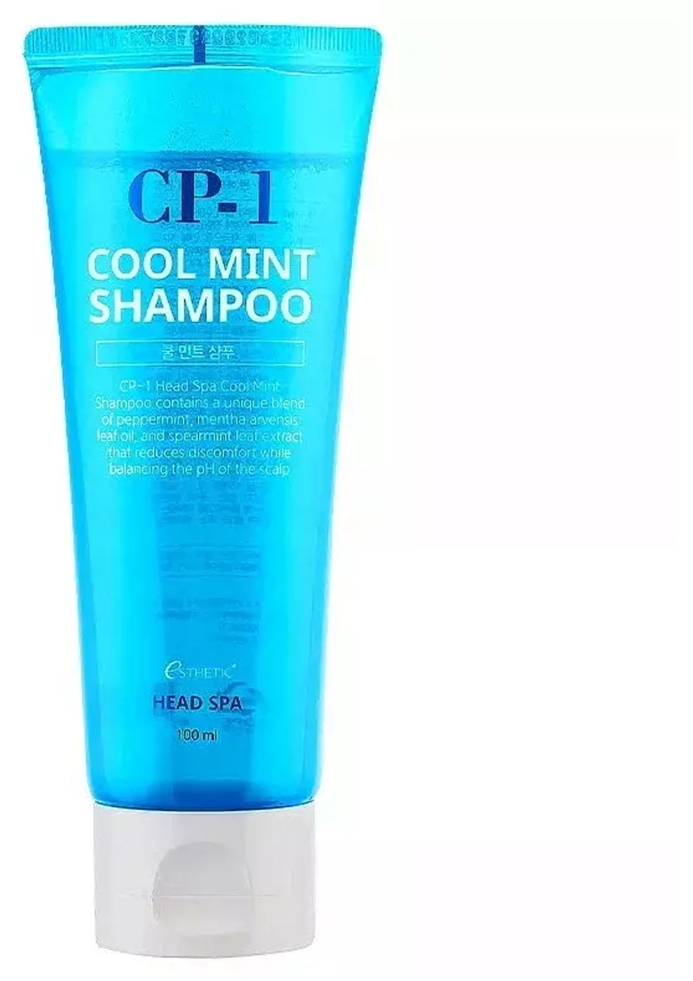 Шампунь охлаждающий с мятой Esthetic House CP-1 head spa cool mint shampoo, 100 мл