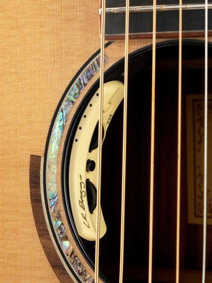 Электроакустическая гитара, с чехлом, Cort Abstract-Delta-WCASE-NAT Masterpiece Series