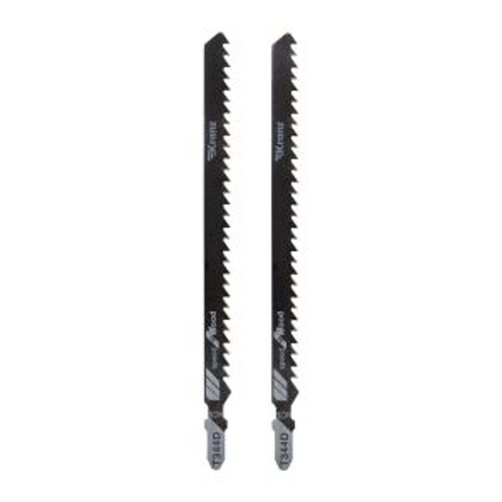 Пилка для электролобзика по дереву T344D 152 мм 6 зубьев на дюйм 8-100 мм (2 шт./уп.) KRANZ