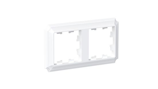 Рамка 2-м AtlasDesign Antique универс. бел. SE ATN100102