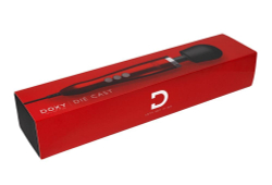 Красный жезловый вибратор Doxy Die Cast Wand Massager