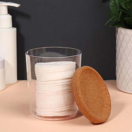 Баночка для хранения косметических принадлежностей «Korely», 8,1 х 10,2 см