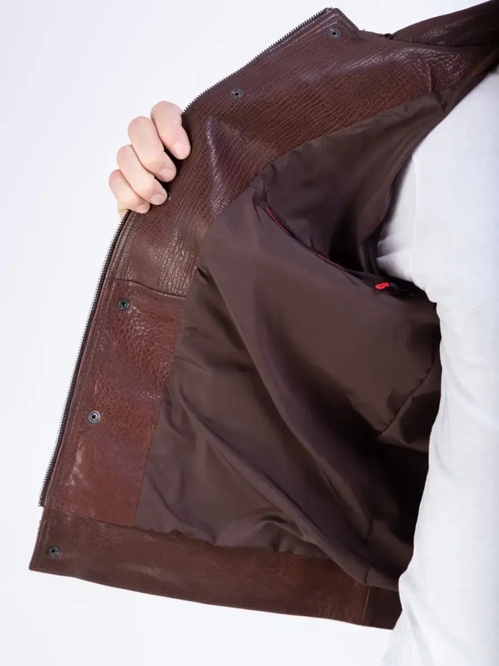 Куртка кожаная из натуральной кожи