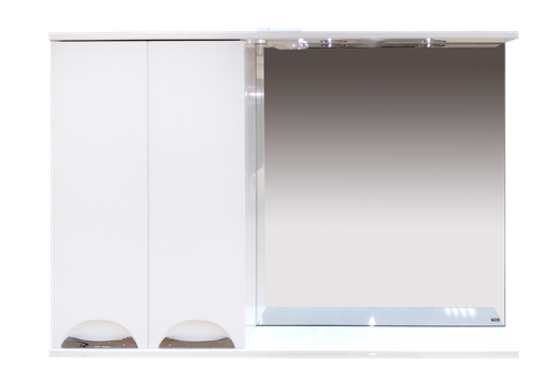 Зеркальный шкаф Misty Куба 120 левый