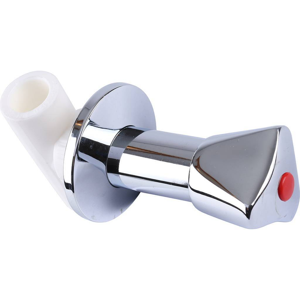 Вентиль c хром. удл. ручкой п/штукатурку KALDE 20