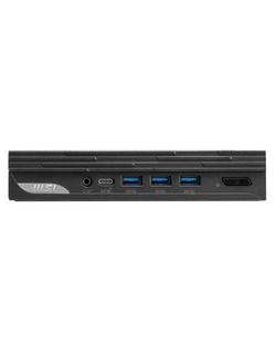 MSI Pro DP10 12M Mini Core i3-1215U (1.2GHz), 8Gb DDR4 SO-DIMM, 256GB SSD M.2, Intel UHD Graphics 730, noDVD, WiFi, BT, 120W, VESA, VGA, noOS, 1y war-ty