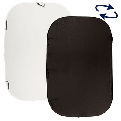 Складной фон Lastolite LB6921 Black/White 180х275