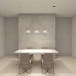 DK5561-WH+BK Cветильник для трека-ремня Belty, серия Flow, со светодиодом, D220*H117мм, 48V DC, 24W, RA90, 120°, 3000K, IP20, белый с черным, алюминий