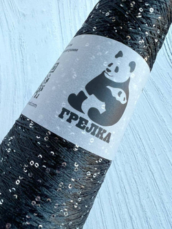 Пряжа с мини пайетками Италия