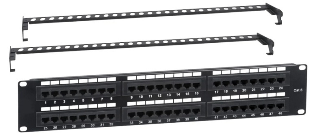 Патч-панель  Cabcoil PP48-UTP-5e-2U-19