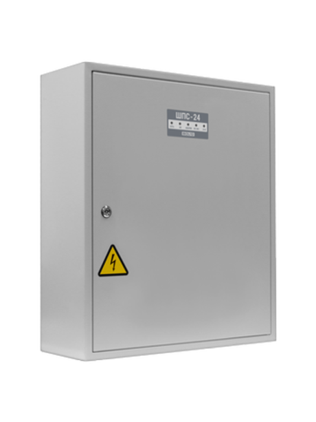 ШПС- 24 исп.22 IP54 Шкаф пожарной сигнализации с резервированным источником питания для монтажа сре