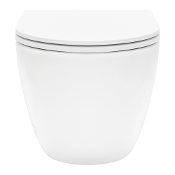 Подвесной унитаз TECEspring MODEL R с сидением белый