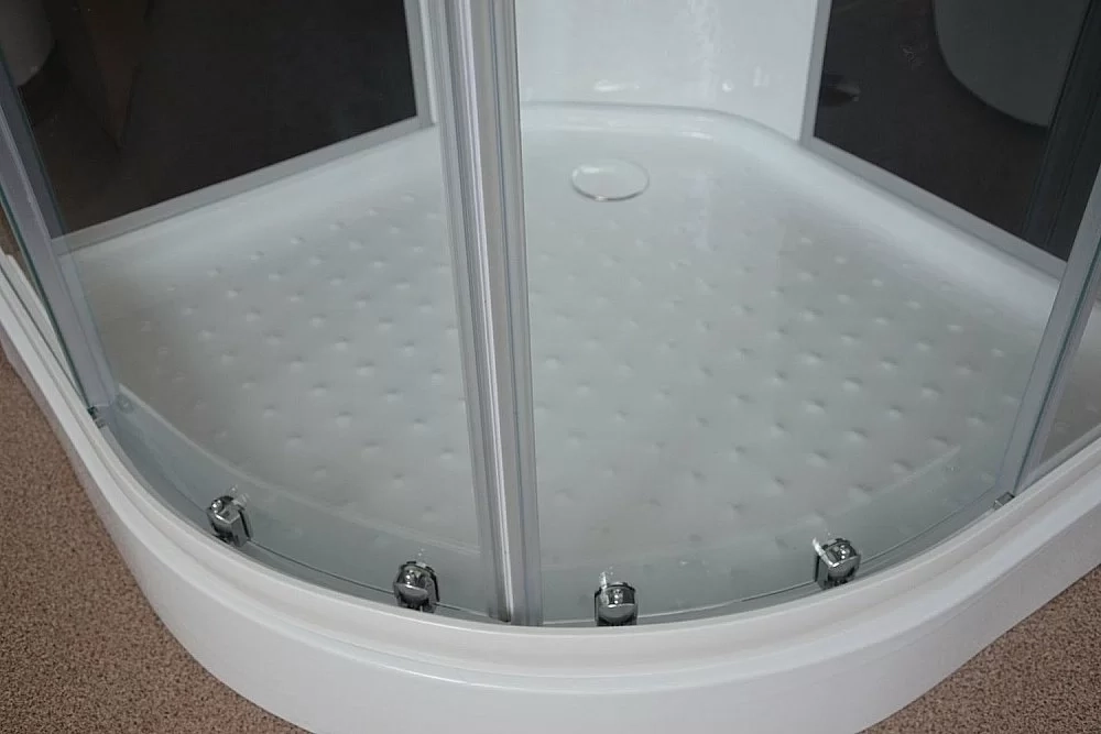 Душевая кабина Royal Bath RB90HK7-BT 90x90 профиль белый/стекло прозрачное