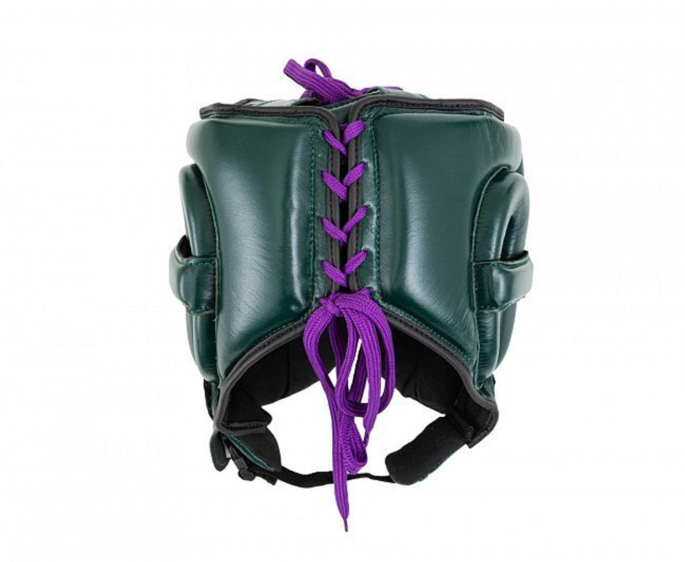 Шлем боксерский Clinch Undefeated темно-зеленый C162