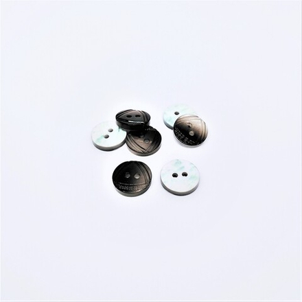 Пуговицы №619, 11мм, цв.коричневый (CB MS-37)