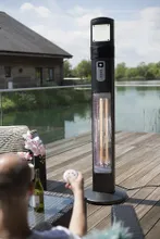 Уличный электрический обогреватель Hügett Apollo Pepel