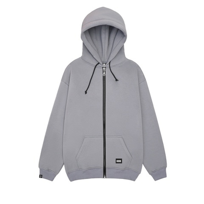 Зип Худи Hook «База» серый