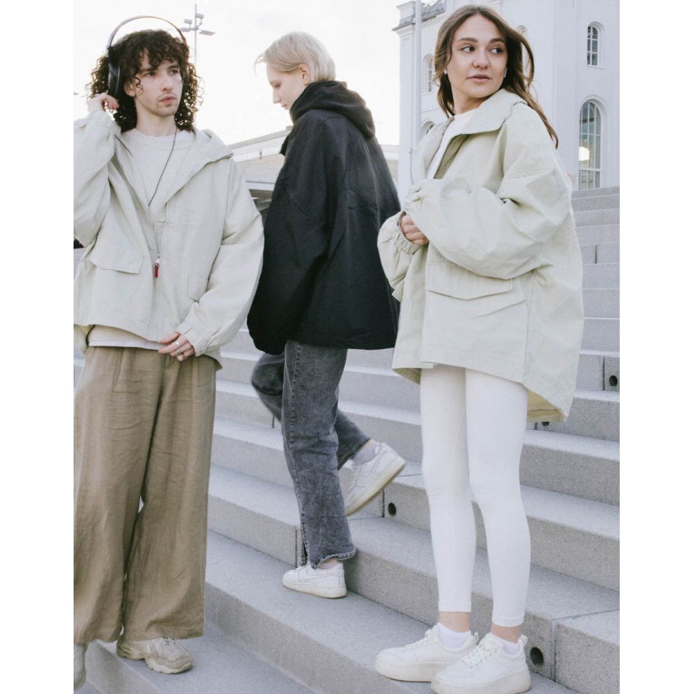 Ветровка БИЧ Оверсайз Молоко