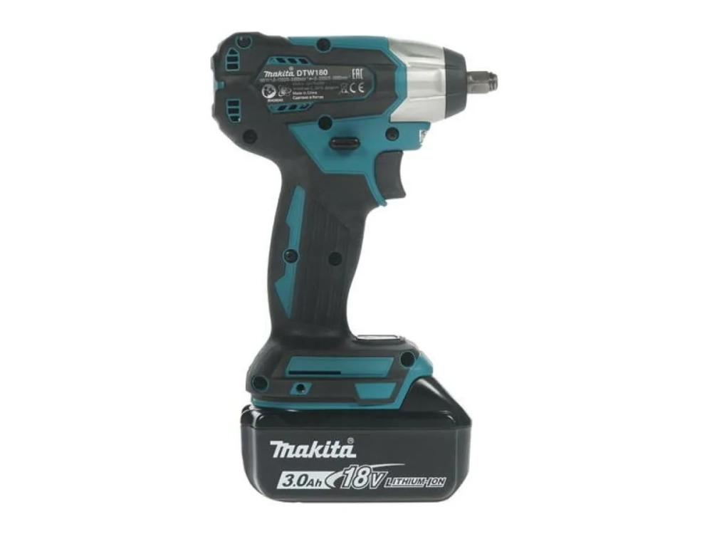 Гайковерт Makita DTW180RFE аккум. патрон:квад.3/8" (кейс в комплекте)