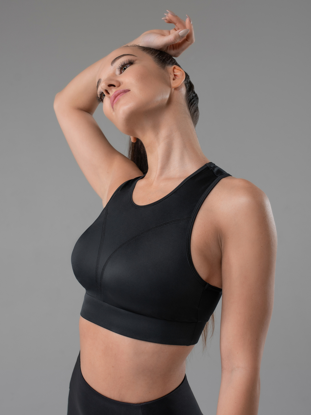 Топ Peony, Черный