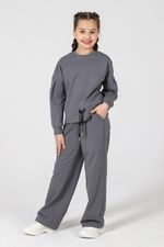 Костюм для девочки Ирма-1 Виотекс СЕРЫЙ