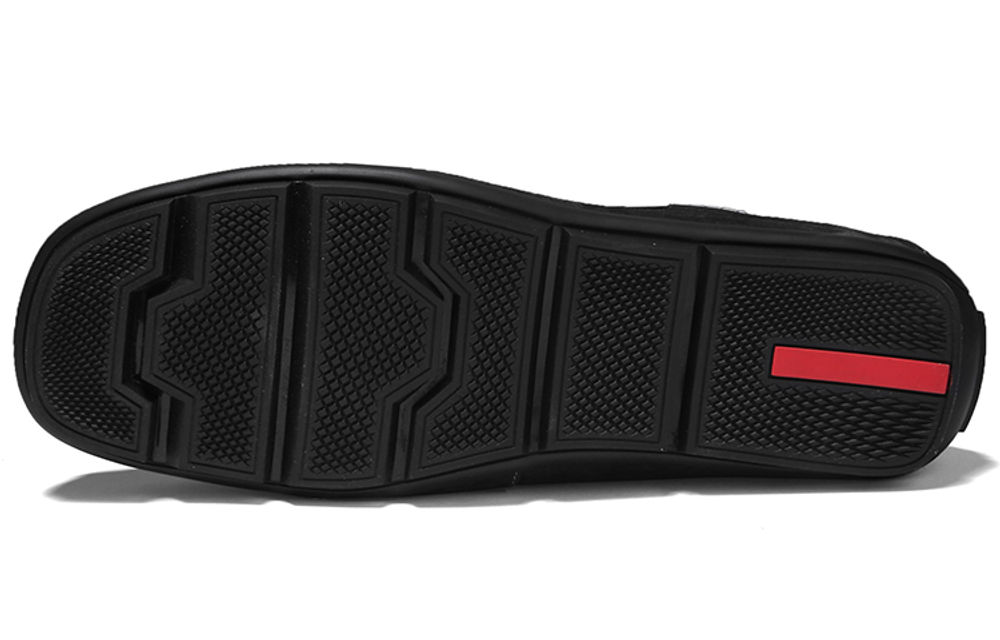 Jeep Gommino Loafers Men"s Low top Black