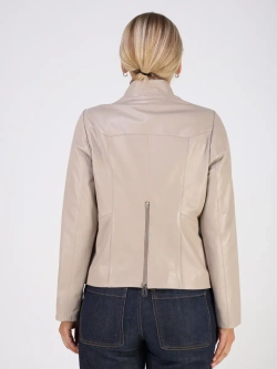 Кожаная куртка демисезонная косуха