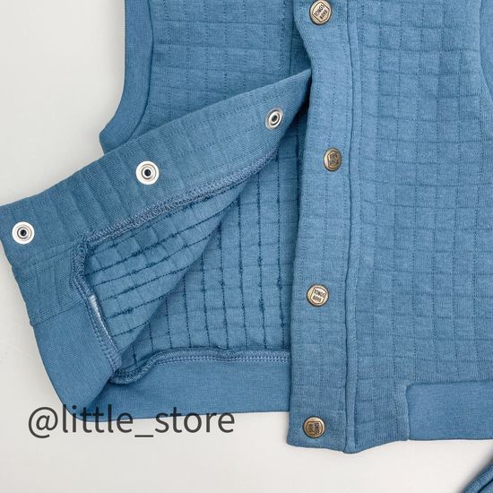 Комплект из капитония "Олененок" синий