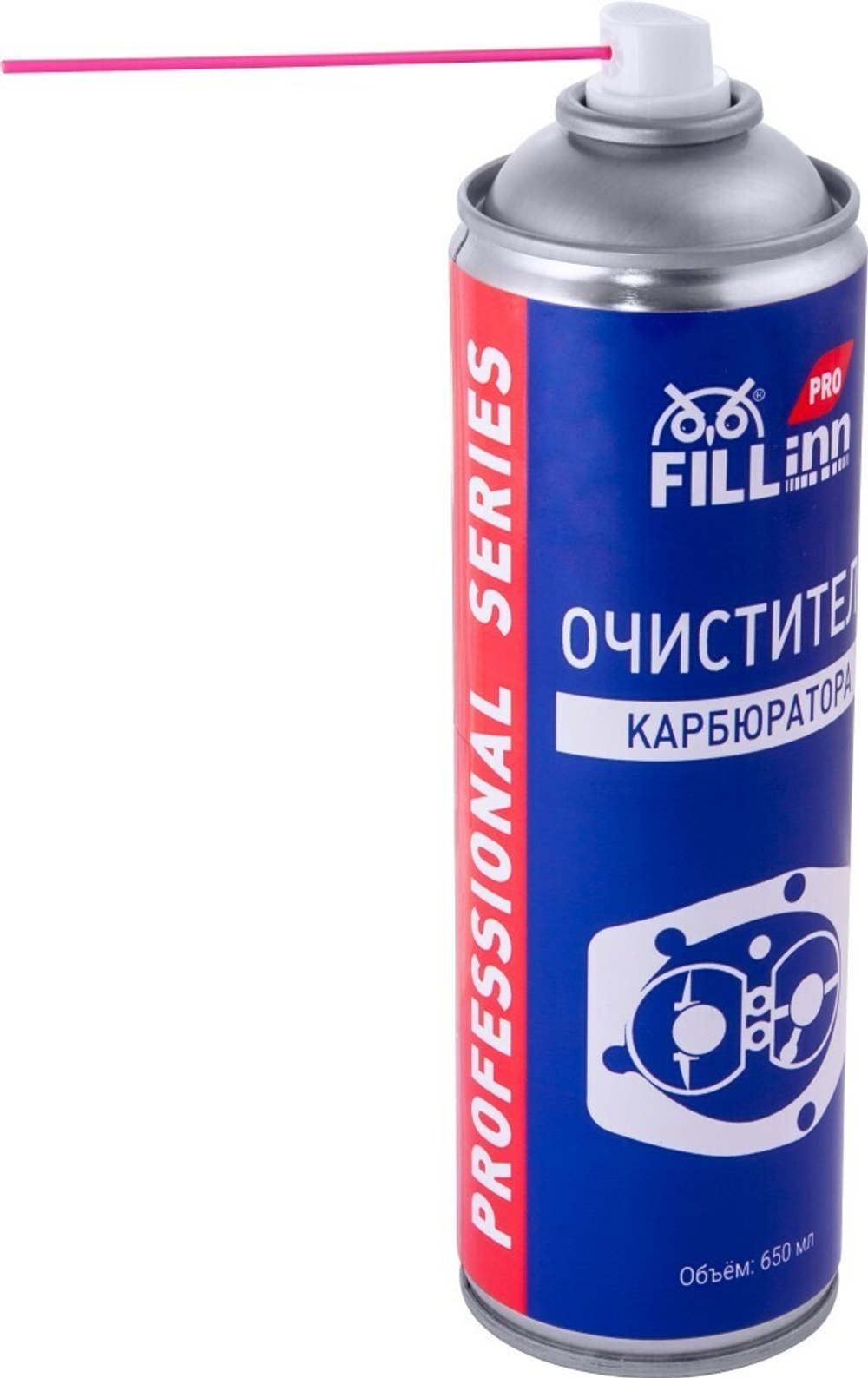 FLP308 Очиститель карбюратора, 650 мл (аэрозоль)