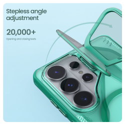 Чехол тонированный с MagSafe на Samsung Galaxy S26 Ultra, серия Iceblade Prop Magnetic (версия с прозрачной крышкой объектива) от Nillkin