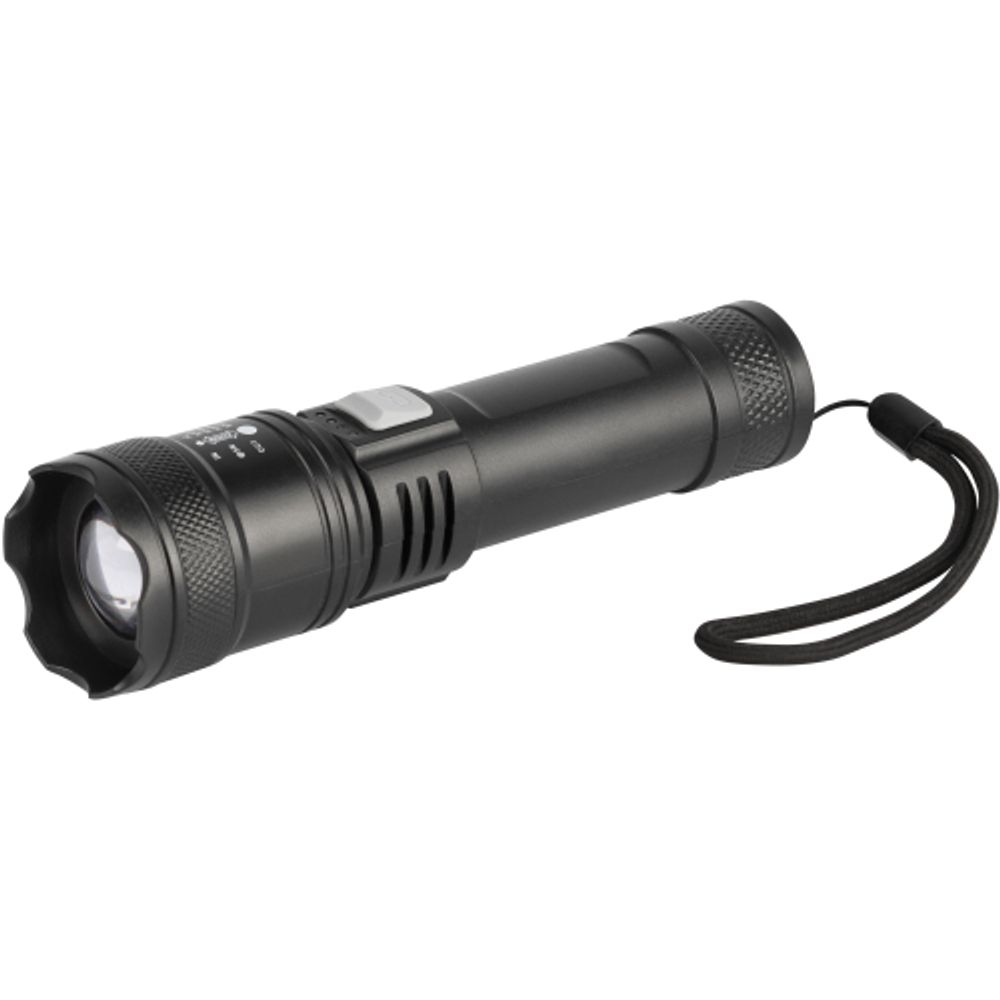 Светодиодный фонарь Трофи UA-103 аккумуляторный 7 Вт оптический Zoom 3 режима powerbank | Универсальные  фонари