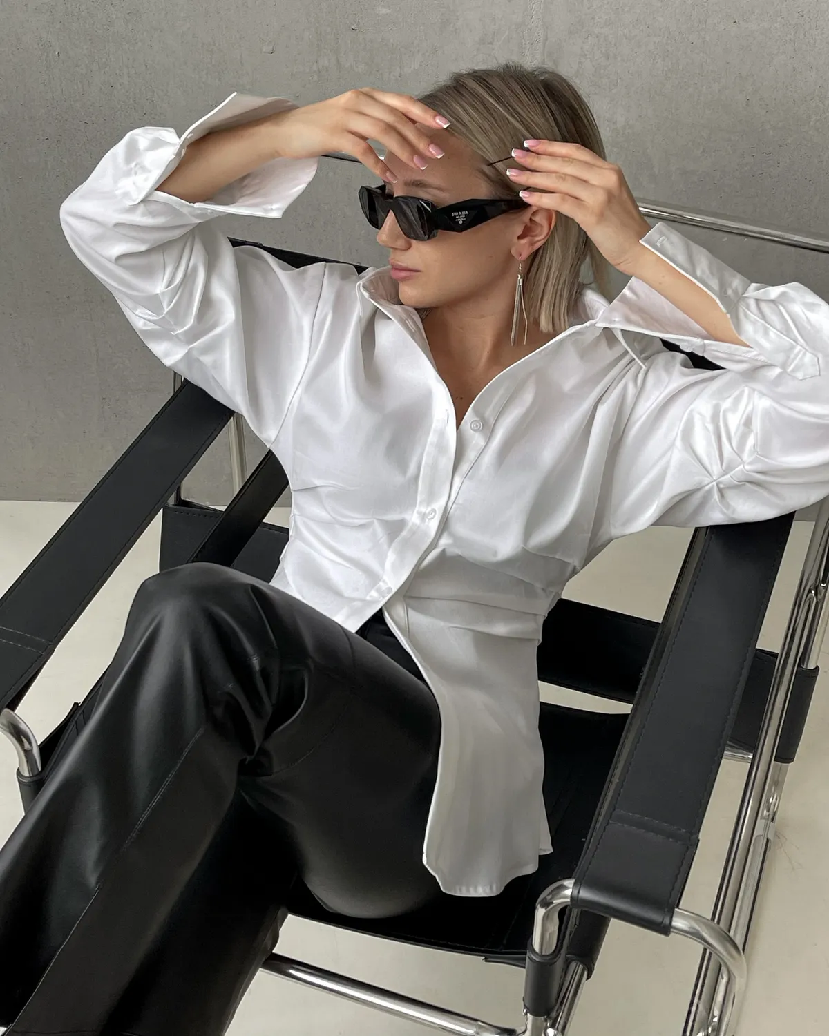 Рубашка из хлопка Shark