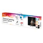 Картина стразами (алмазная мозаика) 30х40 см, ОСТРОВ СОКРОВИЩ "Балерина", без подрамника, 662401