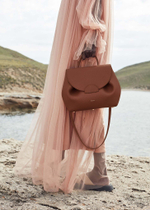 Сумка Polene Numéro Un EDITION TEXTURED COGNAC