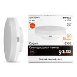 GAUSS LED ELEMENTARY GX53 6W