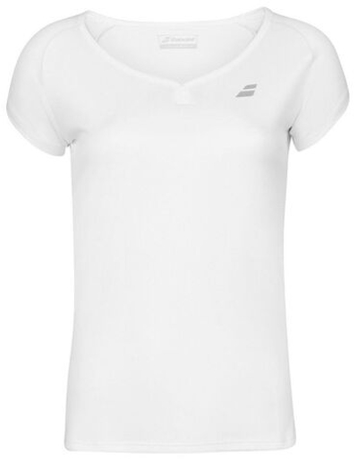 Футболка для девочки Babolat Play Cap Sleeve Top Girl - White