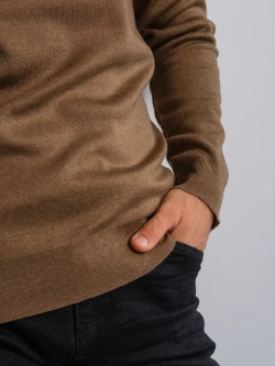 Джемпер Турция тонкий теплый с горлом