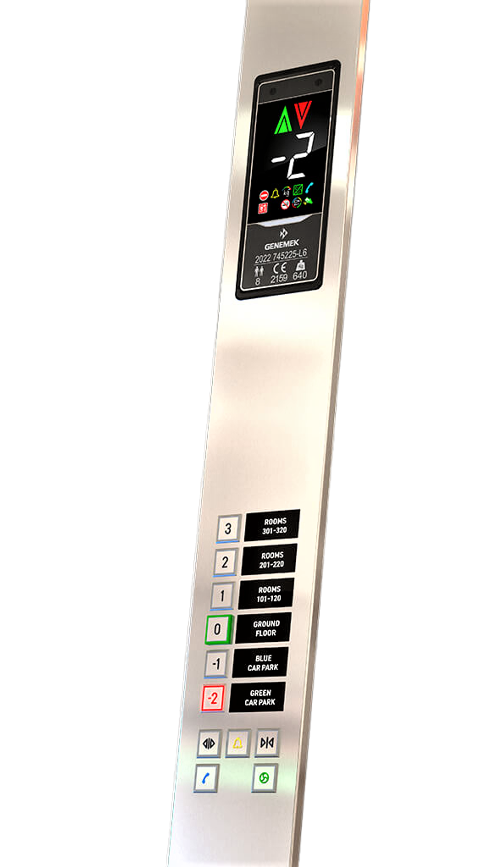 Панель приказа FUSION FS9 9316.M7VS.QD GENEMEK.
