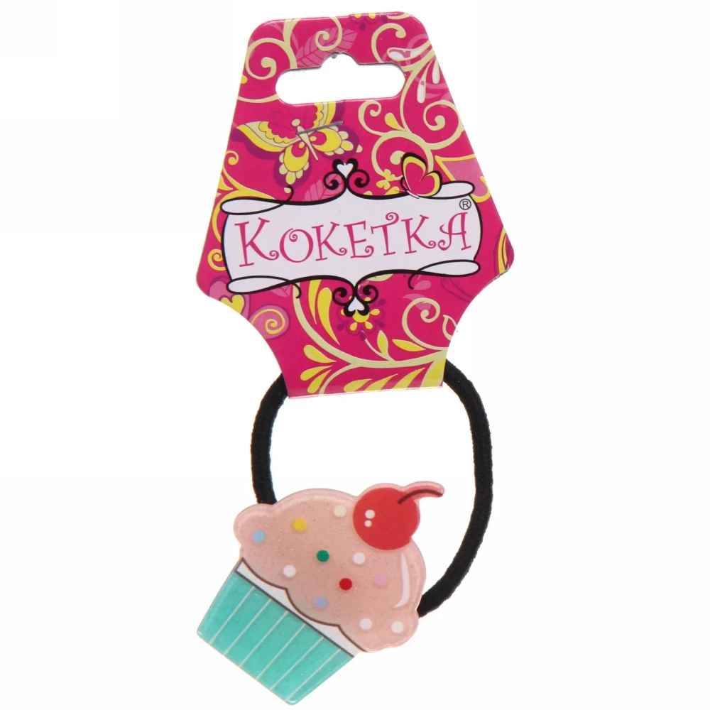 Резинка для волос 1 шт детская «Juiciness- Вкусняшка», микс 6 цветов, d- 4 см