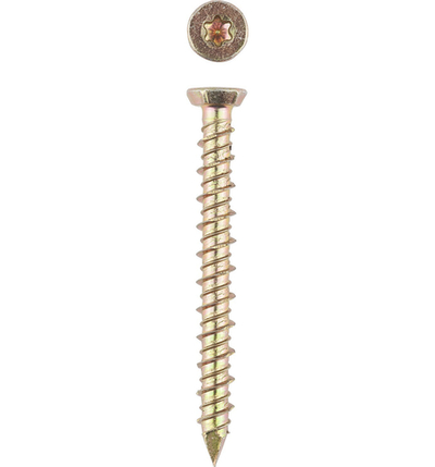 ЗУБР ШБ-Х, 152 х 7.5 мм, 50 шт, хроматированный шуруп по бетону, Профессионал (4-300483-75-152)