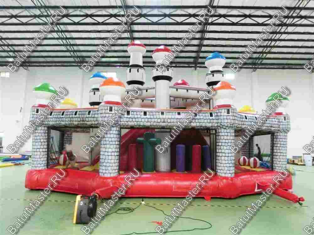Коммерческий надувной батут "Замок"