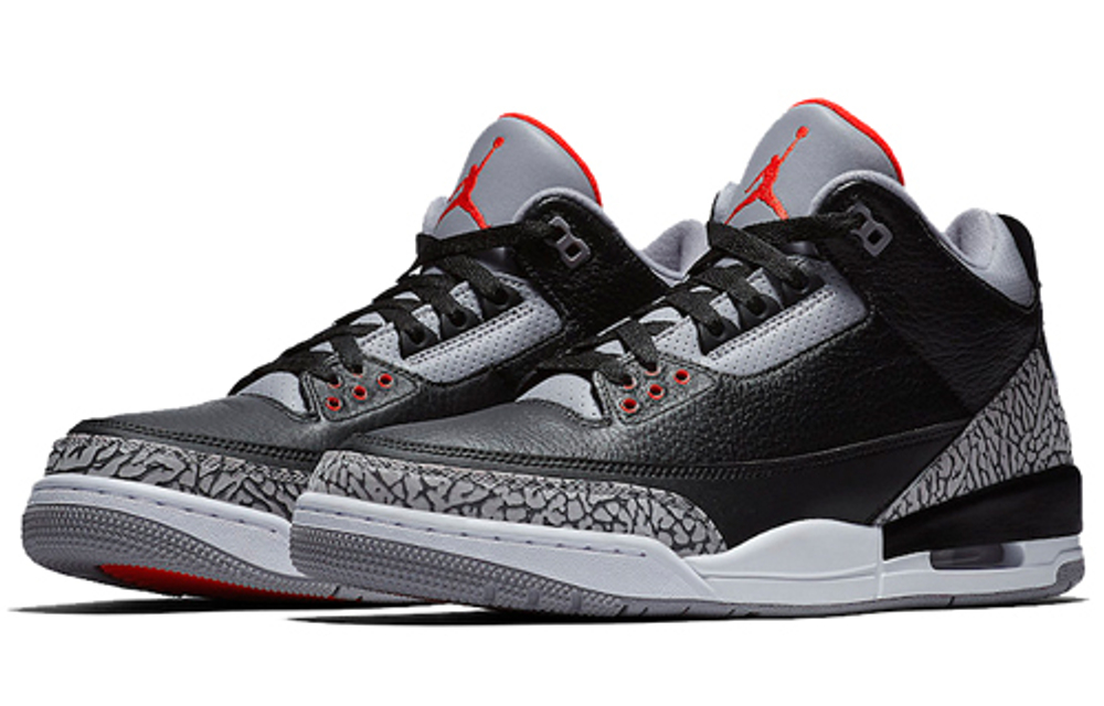 Кроссовки Jordan Air Jordan 3 Retro Black Cement 2018