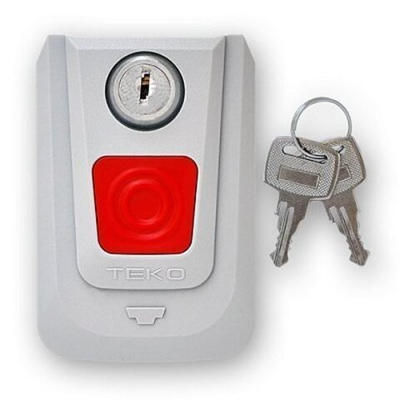Тревожная кнопка охранная ручной точечный электроконтактный, Астра-321Т с ключом
