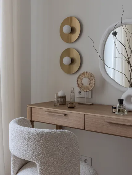 Консоль Type oak 2 ящика ширина 120 см (натуральный дуб)