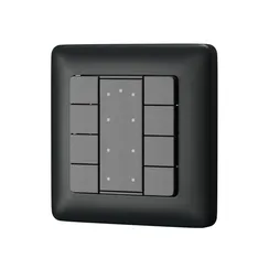 Кнопочная настенная панель 8-ми клавишная DALI Lighting control 721046