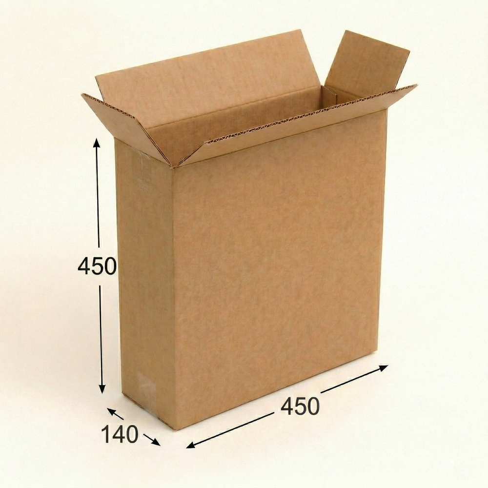 Коробка картонная 450х140х450 мм