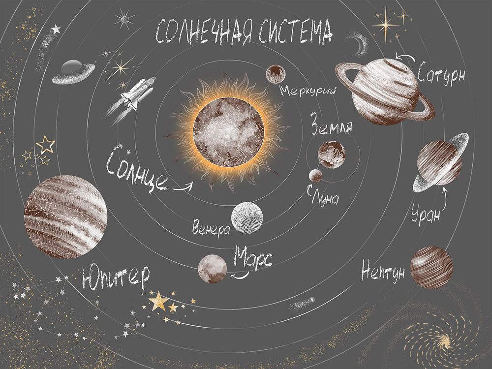 Дизайнерские обои Wall Street Cosmos