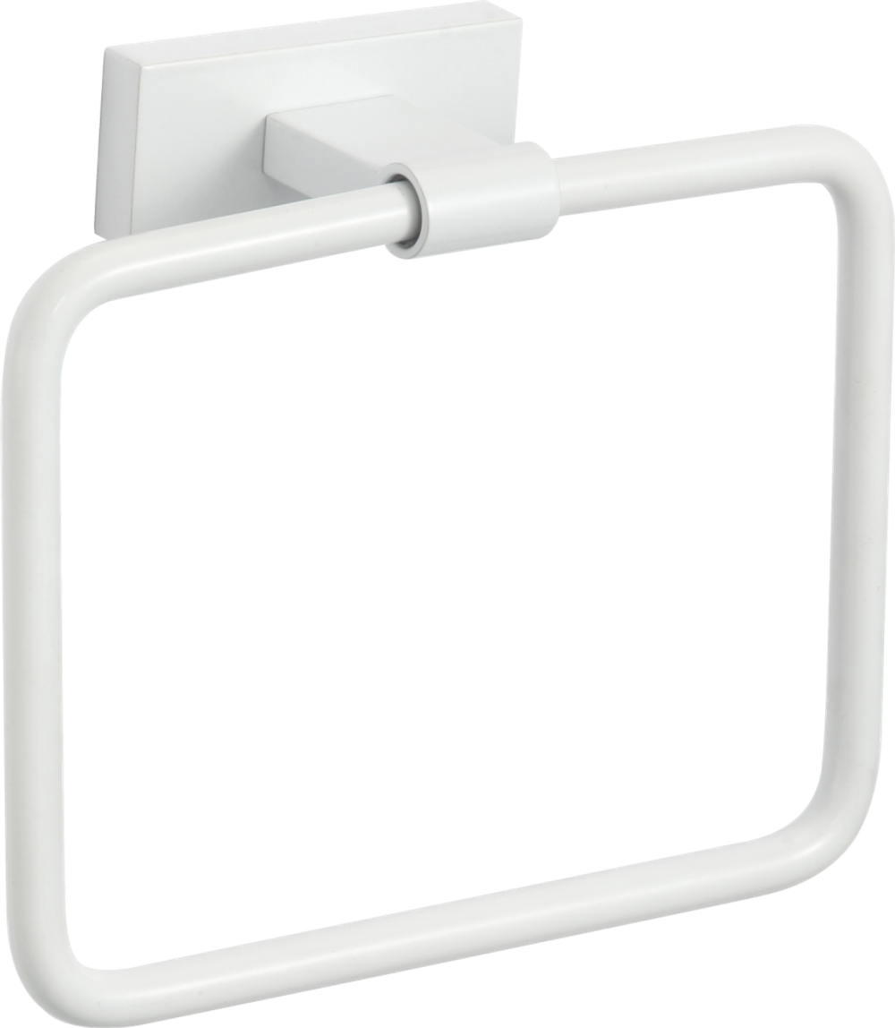 88040-F Кольцо для полотенца (БЕЛЫЙ) GANZER (20/1шт)