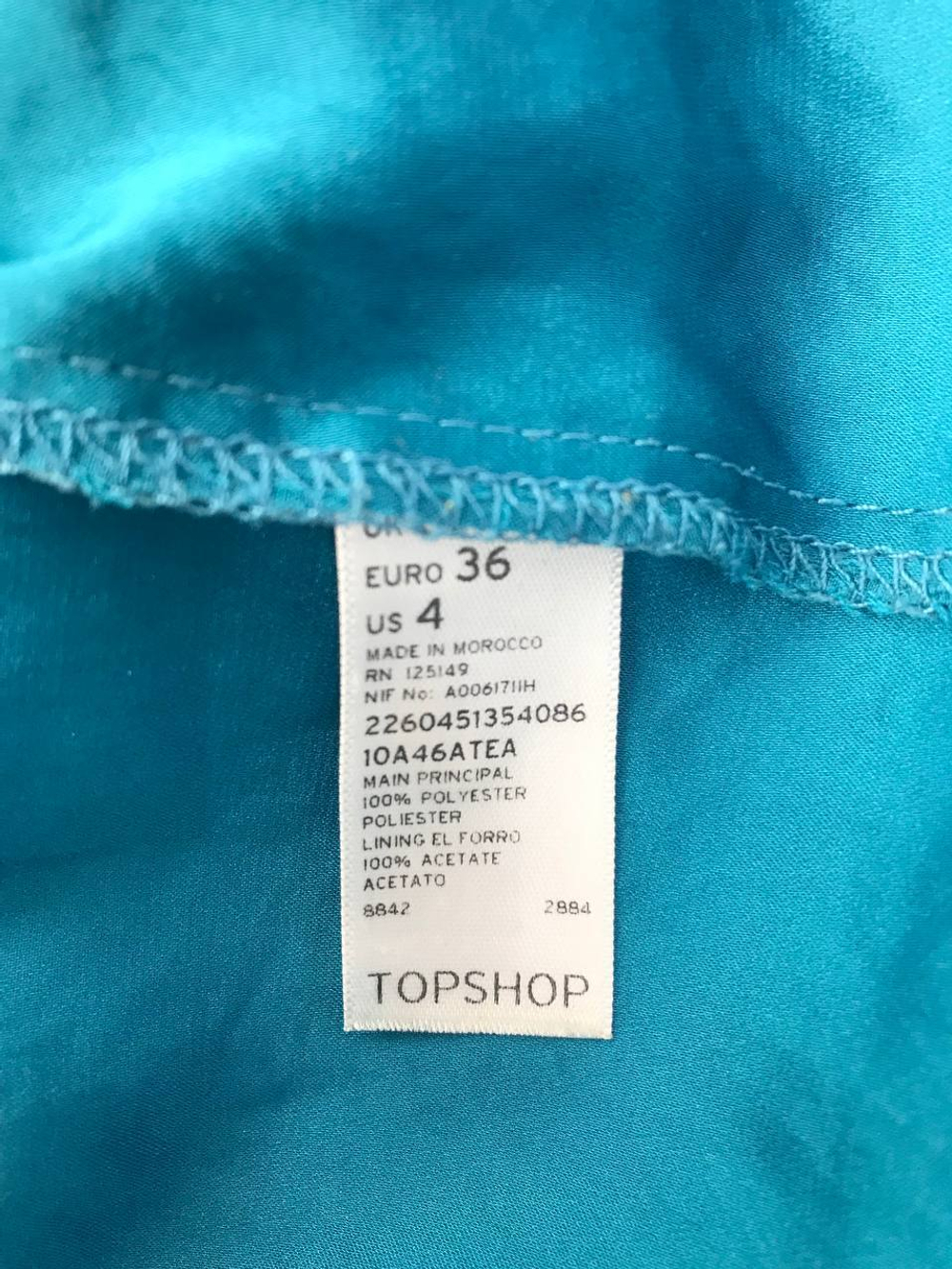 Сарафан Topshop синий 42 размер